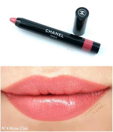 chanel le rouge crayon beige rose|Chanel le crayon levres.